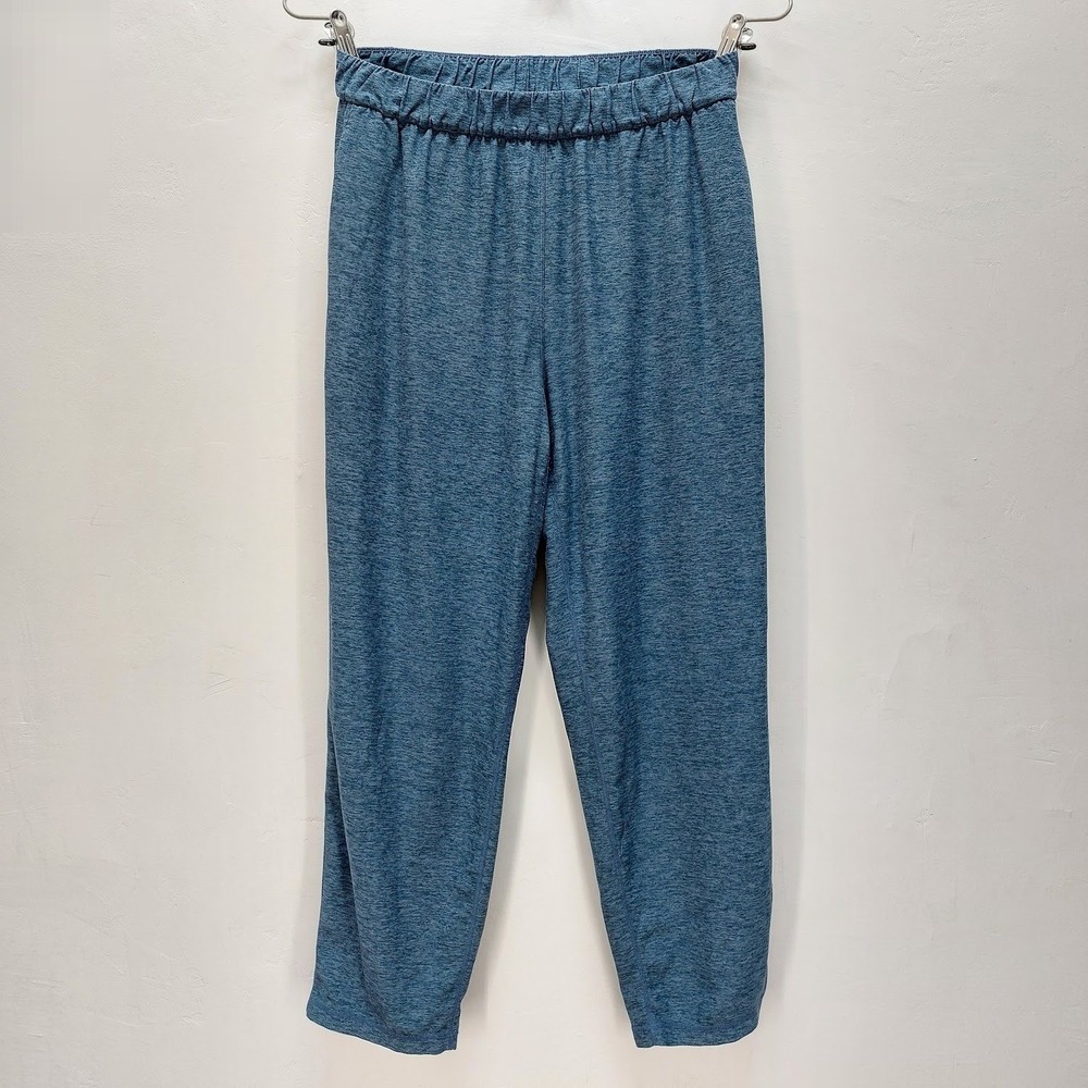 Outdoor Voices CloudKnit Jogger Women's M Blue Heathered Sweatpants Relaxed